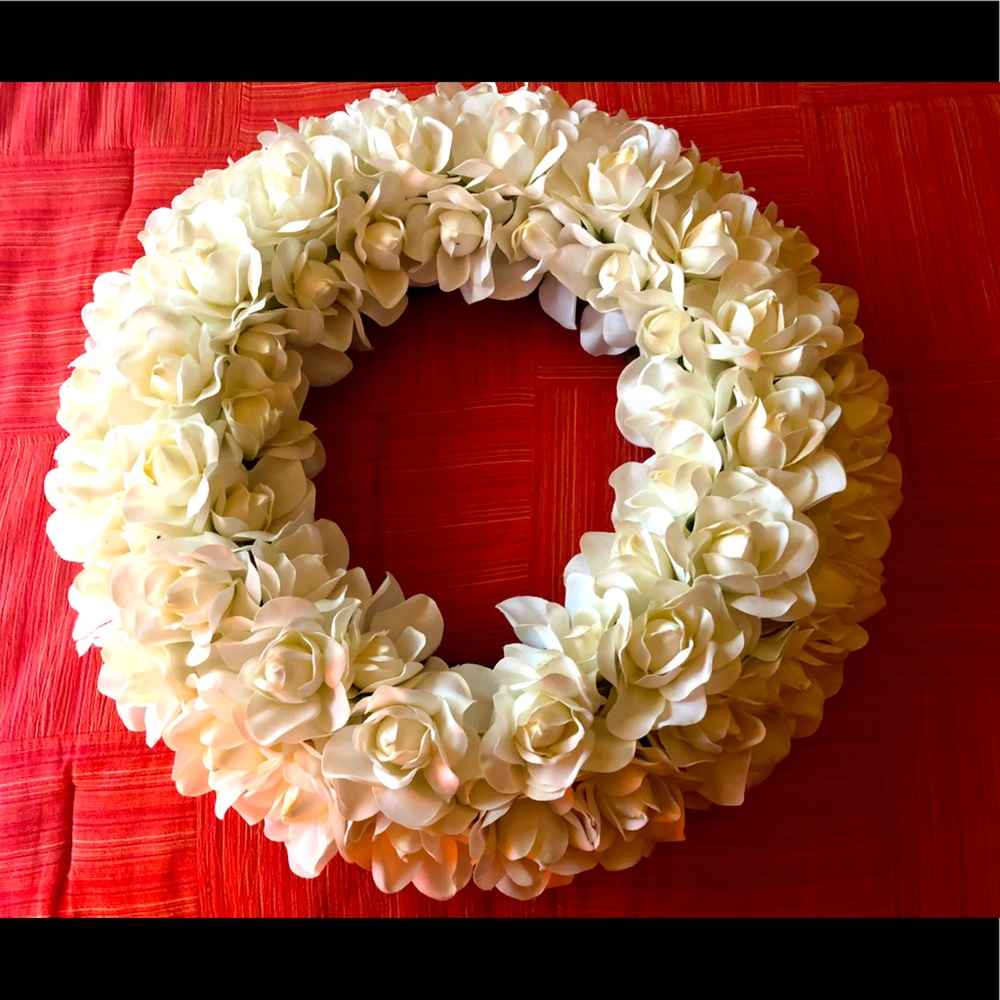 Handmade floral centerpiece. Stunning anywhere!